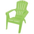Gracious Living Adirondack II Adirondack Chair, 2934 in W, 3514 in D, 3312 in H, Resin Seat 11547-26ADI